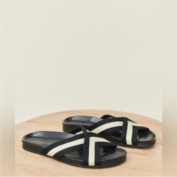 Jenni Kayne Cotton Crossover Sandal Size 36 - Picture 3 of 6